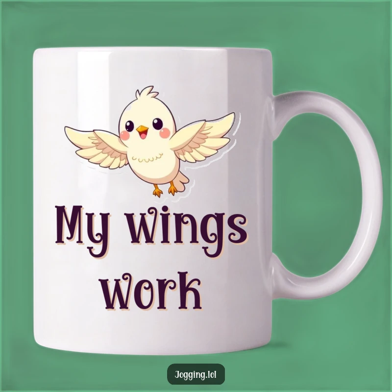 Funny Bird Mug: Soar into Happiness, Perfect Funny Gift for Feathered Friends Lovers!