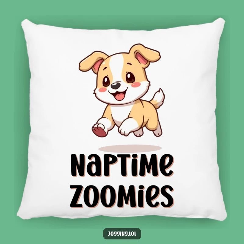 Funny Dog Pillow - Playful Ears Flopping Comfort Cartoon Gift