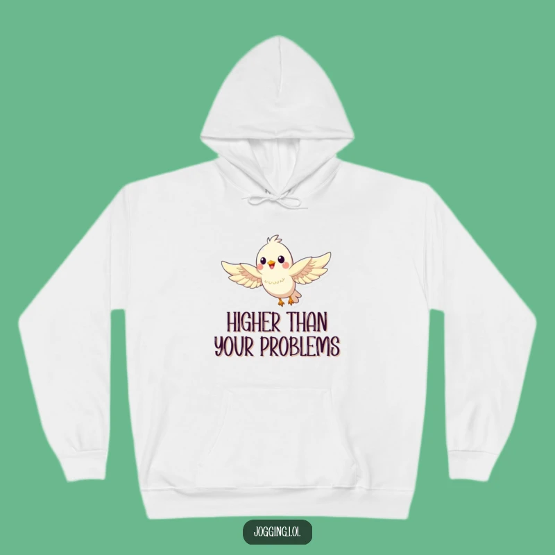 Funny Bird Hoodie: Cozy Up and Soar with this Joyful Character
