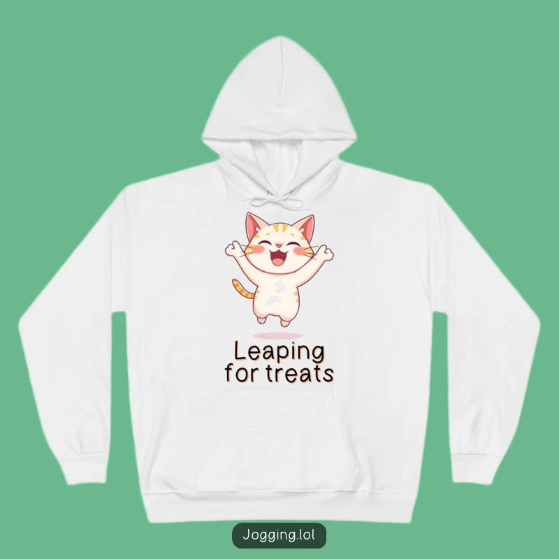Funny Cat Hoodie - Joyful Jumper's Cozy and Humorous Gift