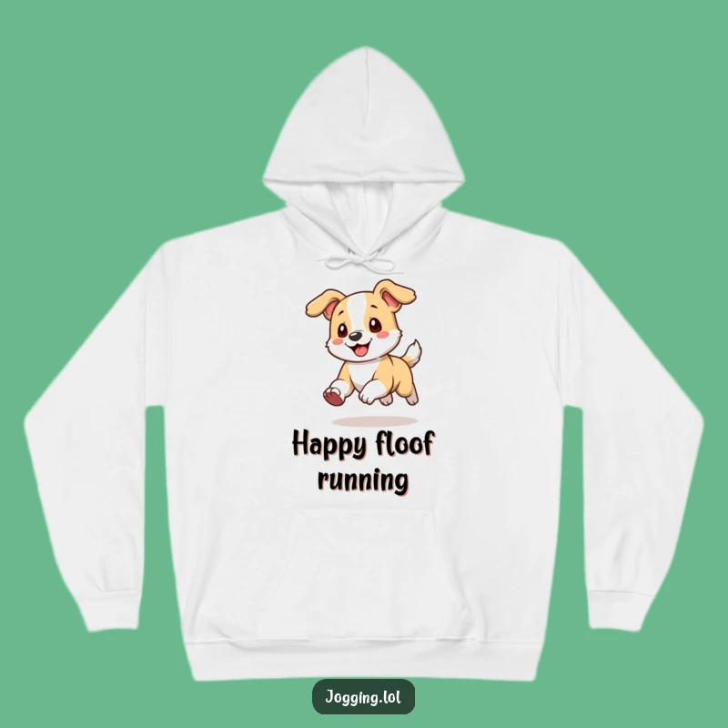 Funny Dog Hoodie - Playful Ears Flopping Cartoon Comfort Gift