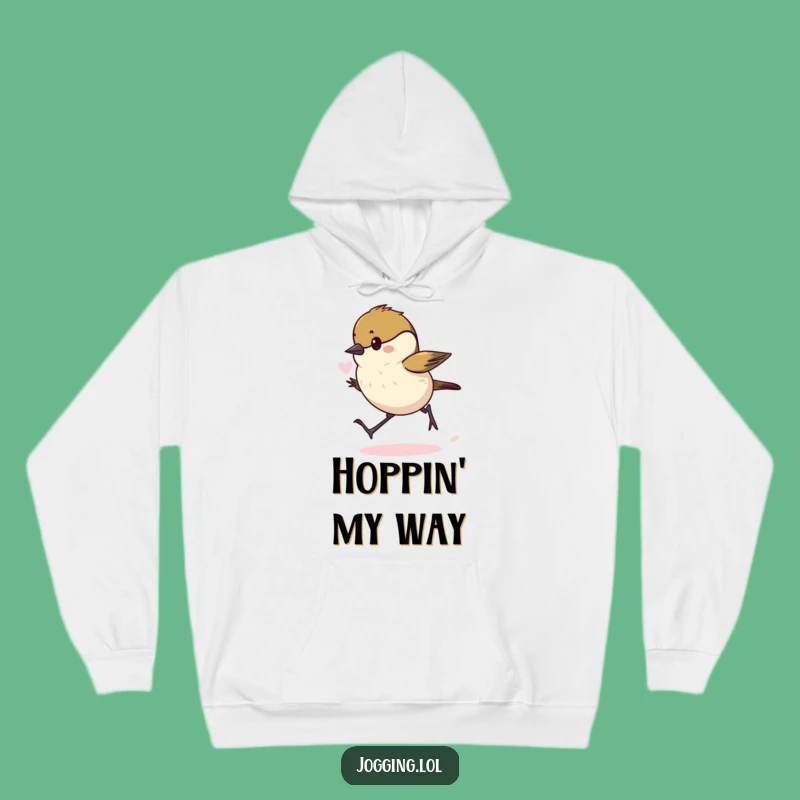Funny Chickadee Hoodie - Cozy Determined Bird Sweatshirt Gift