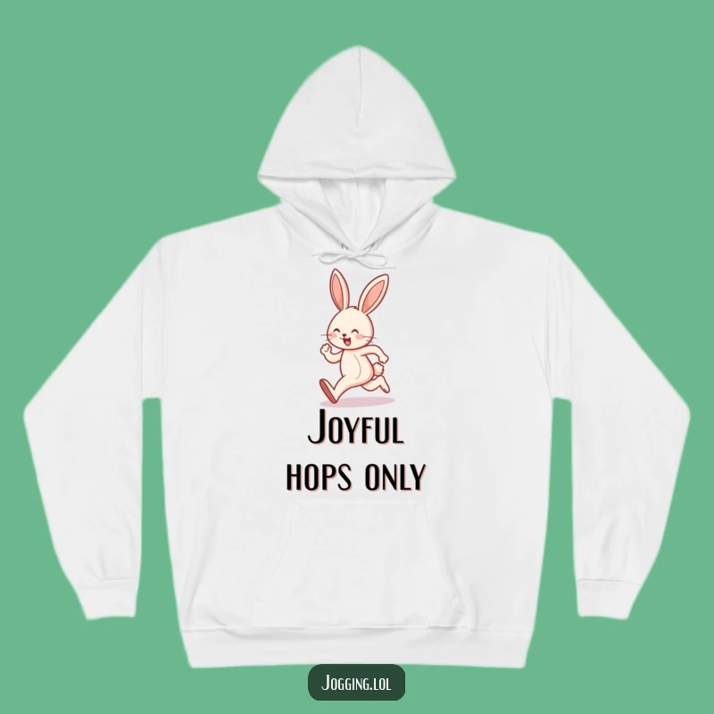 Funny Bunny Hop Hoodie: Cozy Comfort and Boundless Cheer!