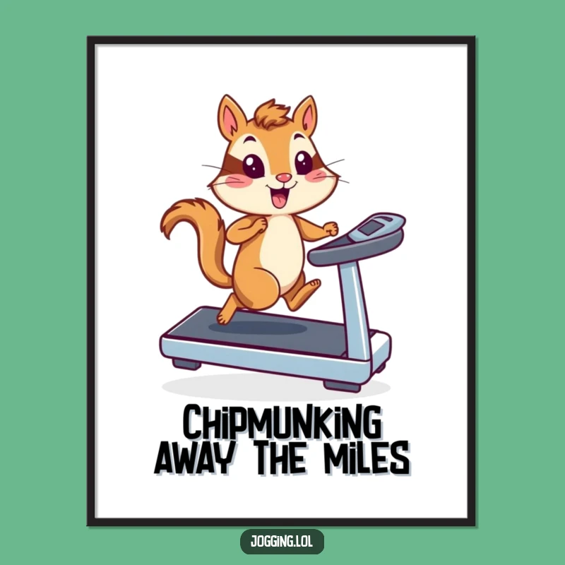 Funny Free Printable Chipmunk Art: Downloadable Decor for Fitness Fanatics & Small Spaces!