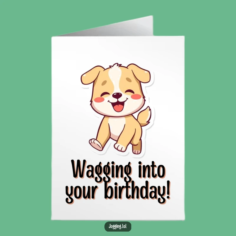 Free Printable Dog Birthday Card: Wag Your Way to Fun with this Funny Card