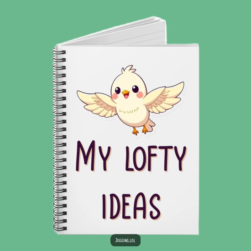 Funny Bird Notebook: Jot Down Ideas with Joyful Soaring Flair!
