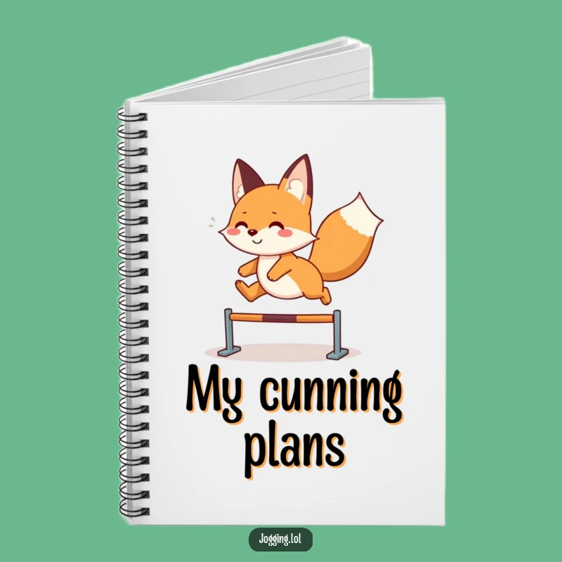 Funny Fox Leap Notebook: Playful Ideas, Whimsical Journal Gift!